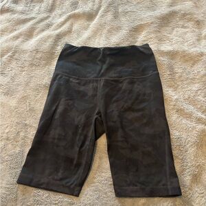 Athletic Works Black Camo Women's Bike Shorts